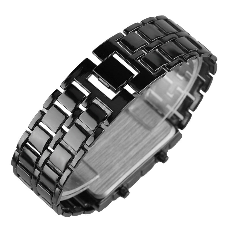 Poshewares™ Digital Lava Wrist Watch