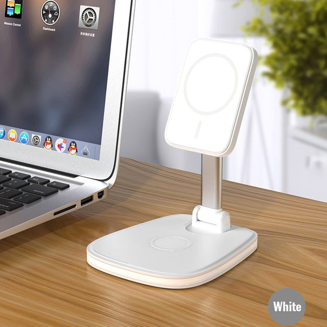 Poshewares™ 3-in-1 Magnetic Folding Wireless Charger