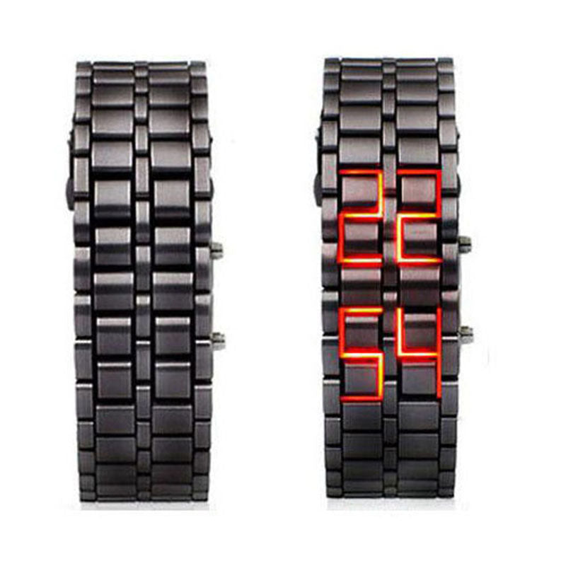 Poshewares™ Digital Lava Wrist Watch