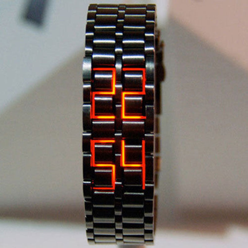 Poshewares™ Digital Lava Wrist Watch